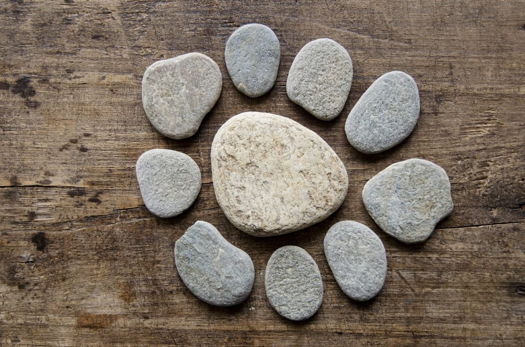 pebbles, zen, stones