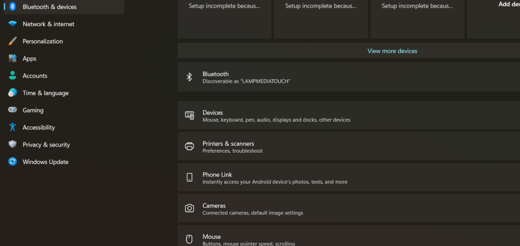 Transfer files via Bluetooth